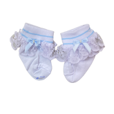 Fancy Frill Socks for NB